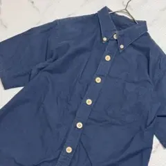 ✨美品✨ FAT エフエーティー 半袖シャツ 紺系 L FJ311のサムネイル
