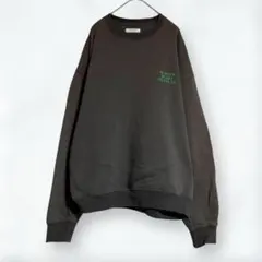 a2965 フリークスストア スウェット カーキ F 裏起毛 プリント 秋冬