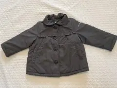 BeBe グレー中綿コート　90