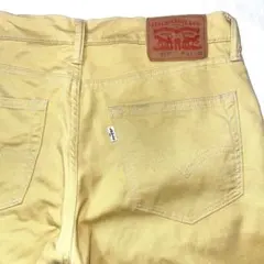 美品 リーバイス 511 スリムフィット W31L32クリーム イエロー 希少色