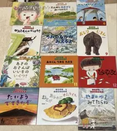 ちいさな かがくのとも 12冊セット