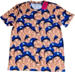 【新品・未開封】大谷翔平Tシャツ 顔FOCO LAドジャース Tシャツ Lサイズ