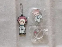 呪術廻戦　両面宿儺　デコラpic ラバー ストラップ セット