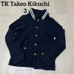 TK Takeo Kikuchi ネイビージャンパー　ブルゾン　サイズ3のサムネイル