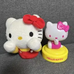 ハローキティ ぬいぐるみとフィギュアセット