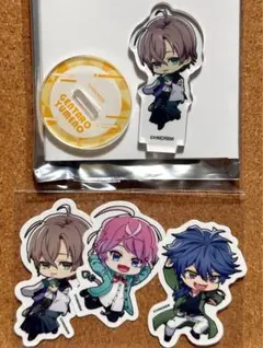 映画ヒプノシスマイク展　ミニアクリルスタンド・フレークシール　夢野幻太郎