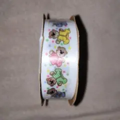 日本未発売アメリカ製offrayのSUZY'SZOO刺繍リボン