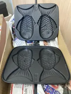 美品】盛栄堂 たい焼き器 一丁焼き 南部鉄器 廃番品 希少 - メルカリ
