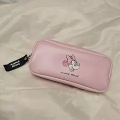 ミニーマウス　ポーチ　ペンケース　ピンク　ディズニーストア　ディズニー