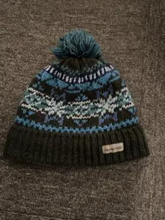 mont-bell ポンポン付きニット帽