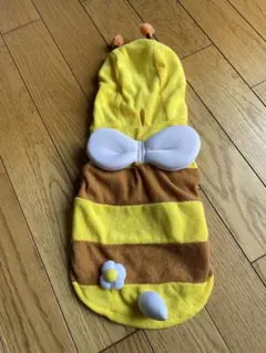 クリエイティブヨーコ 犬用 ハチさん フード付き服　SS