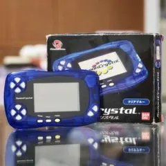 新品同様 スワンクリスタル本体 バンダイ ワンダースワンカラー クリアブルー