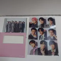 タペストリー/W　Snow Man 初回盤A クリアファイル