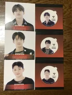 SEVENTEEN フォトカードセット S.Coups Wonwoo Woozi