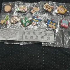 クレヨンしんちゃん　ガチャガチャ　カプセルヘアクリップ2 全11種