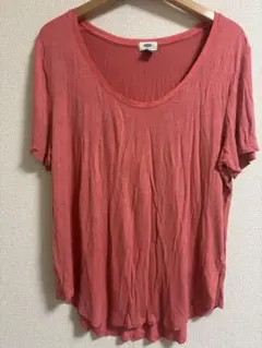 OLD NAVY オレンジ Tシャツ XL