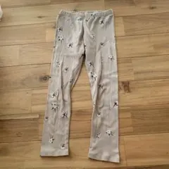 organiczoo コットンフラワーレギンス　3-4y