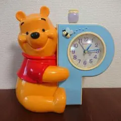 くまのプーさん 目覚まし時計 動作確認済み