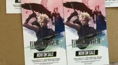 ファイナルファンタジー7 リメイク 特典 カード 2枚 クラウド セフィロス