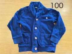 ポロ カーディガン ネイビー 100 カイタックファミリー