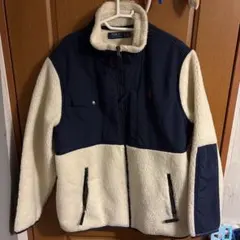 Polo Ralph Lauren フリースジャケット XL ネイビー/クリーム