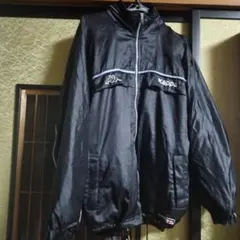 00s kappa ナイロンジャケット ドローコード付き 短丈