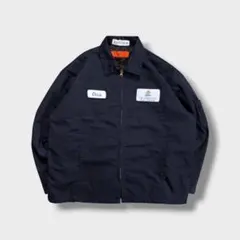 CINTAS 企業ワッペン ワークジャケット XL キルティング裏地 USA古着
