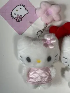 サンリオ ハローキティ　キルティングミニマスコット