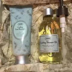 サボンクーリングローシャンプー & シャワーオイルセット