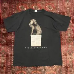 90s William wegman USA製 犬 名作 photo tシャツ - メルカリ