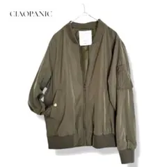 チャオパニックティピー MA-1 ブルゾン F カーキ 軽量 春アウター