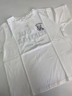 【Samansa Mos2 Lugnoncure】　前後ロゴ　カジュアルTシャツのサムネイル