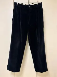 90s ラルフローレン ANDREW ネイビー コーデュロイパンツ 33 太畝