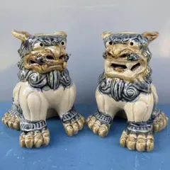 特別価格 桧材 獅子 木彫り 特小 一対 ⑧ - メルカリ