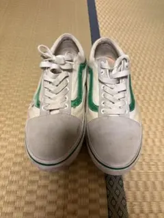VANS白緑スニーカー