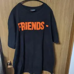 VLONE FRIENDS- T　ブラック　XL