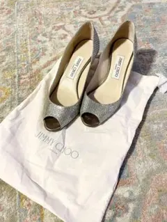 【ジミーチュウ　Jimmy Choo シルバーヒール　結婚式】