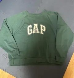 GAP ダークグリーン スウェット XL