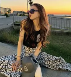 shoko アベイル　レオパード柄パンツ サイズ58