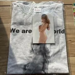 新品未使用　若槻千夏セミヌードチャリティーTシャツ　写真付き