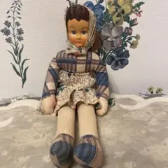 ヴィンテージ ポーランド　布　人形