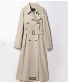 allureville ギャバ　タックスリーブ　トレンチコート ¥57,200のサムネイル