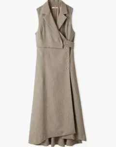 【お値下げ可能】スナイデル　SNIDEL ラップテーラードジャンパースカート