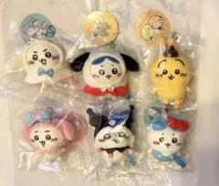 ちいかわ サンリオ ぷちミニマスコット ぷちミニフードマスコット 6種セット