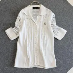 FRED PERRYOpen-Knit Button-Through Shirtのサムネイル