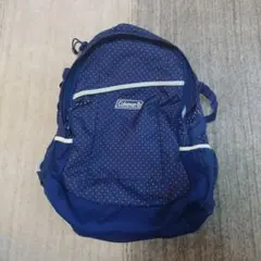 Coleman ドット柄リュック