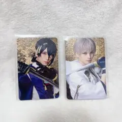 ミュージカル刀剣乱舞 鶴丸国永 三日月宗近 ランダムふぉとカード