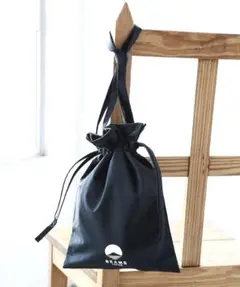 BEAMS JAPAN ロゴ 巾着 ショルダー バッグ