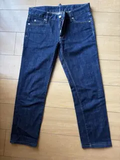 DSQUARED2 デニムパンツ クロップド丈 ヒョウ柄ポケットのサムネイル