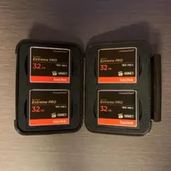 SanDisk Extreme PRO 32GB コンパクトフラッシュ 4枚